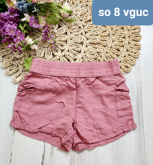 so pink shorts 8y