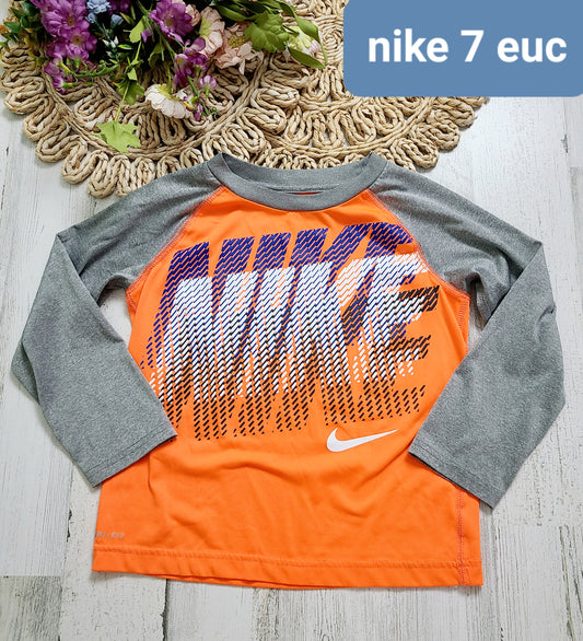 orange nike 7y boys