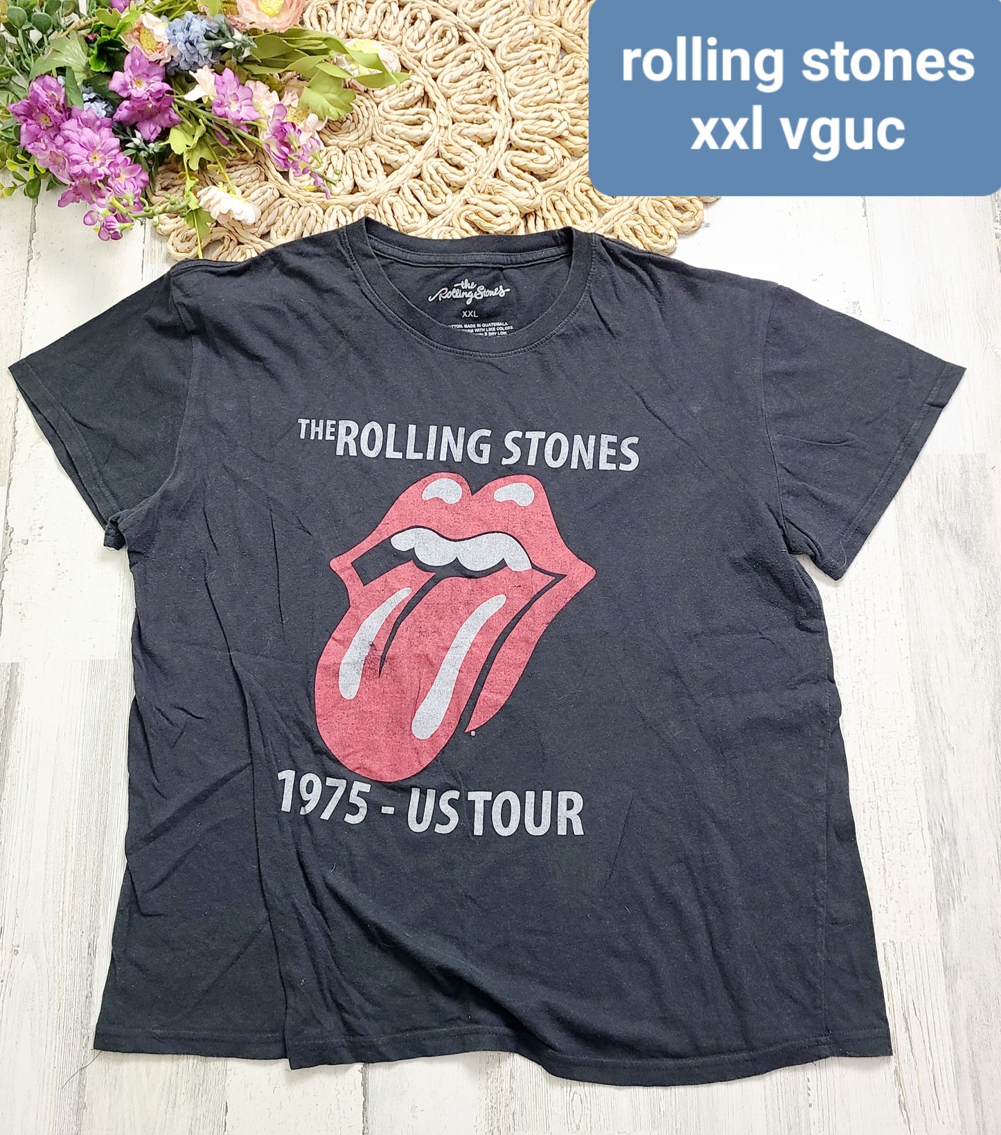 rolling stones tee xxl