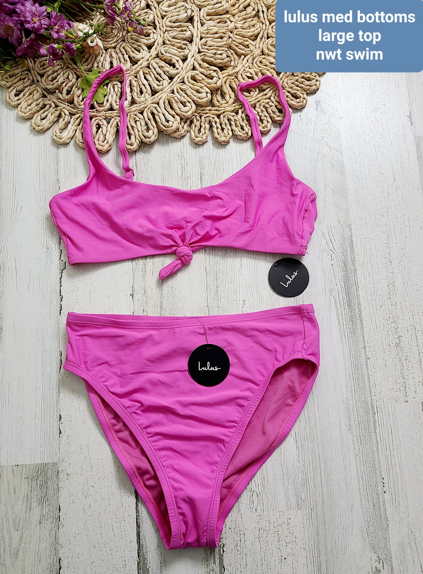 lulus pink swim new