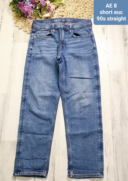 90s straight ae short