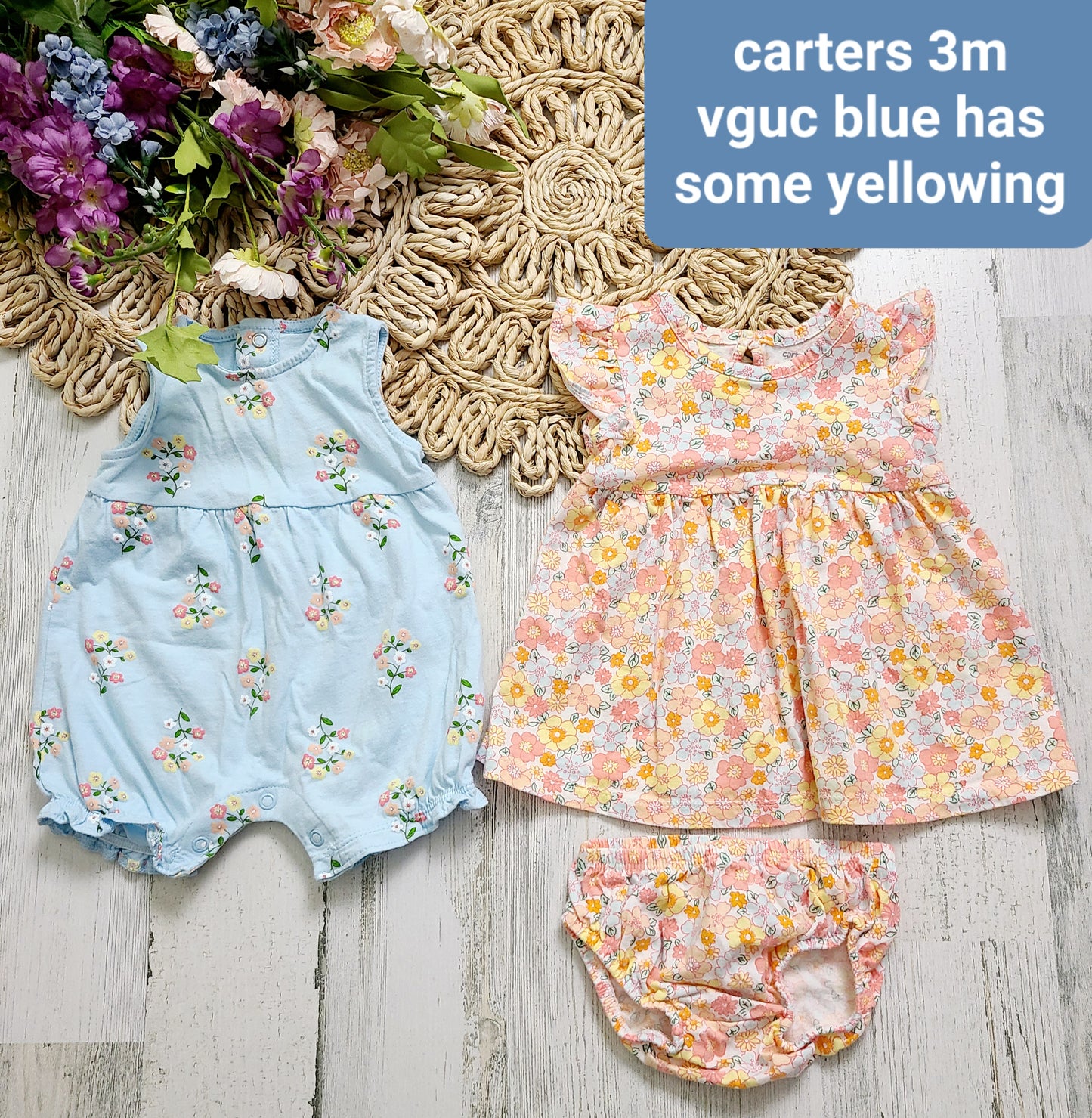 romper and dress carters