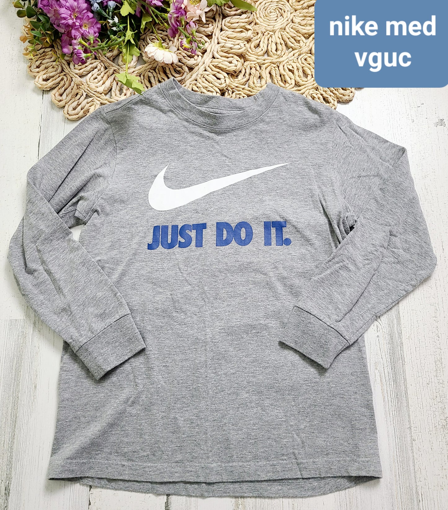 just do it blue flont nike