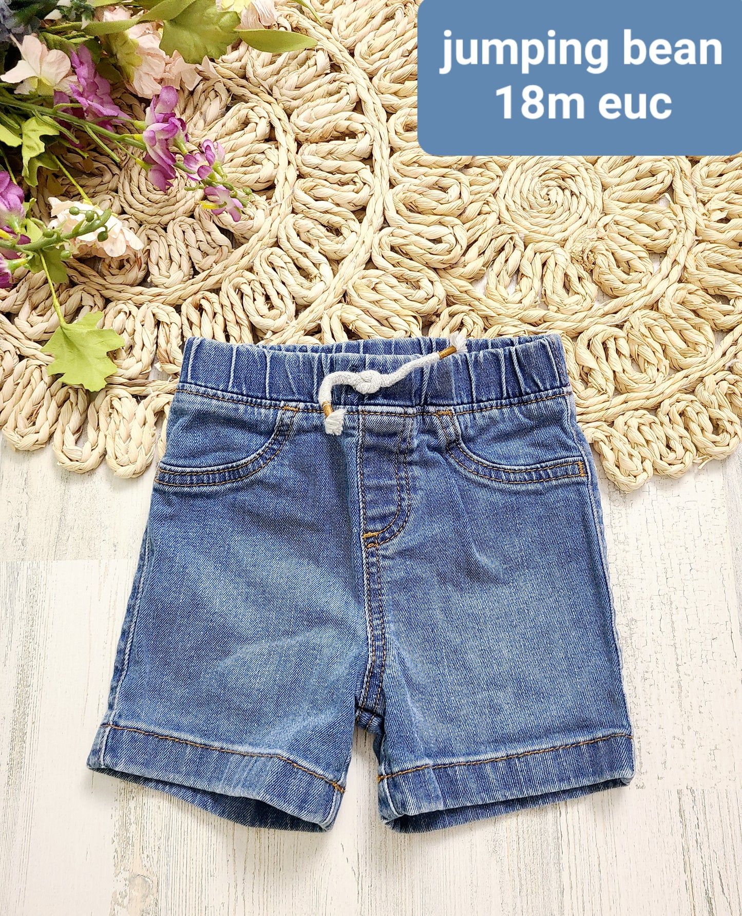 jumping bean boys jean shorts