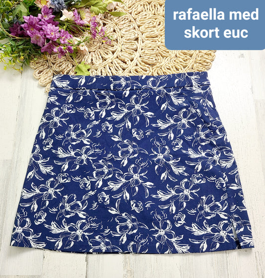 rafaella navy white skort