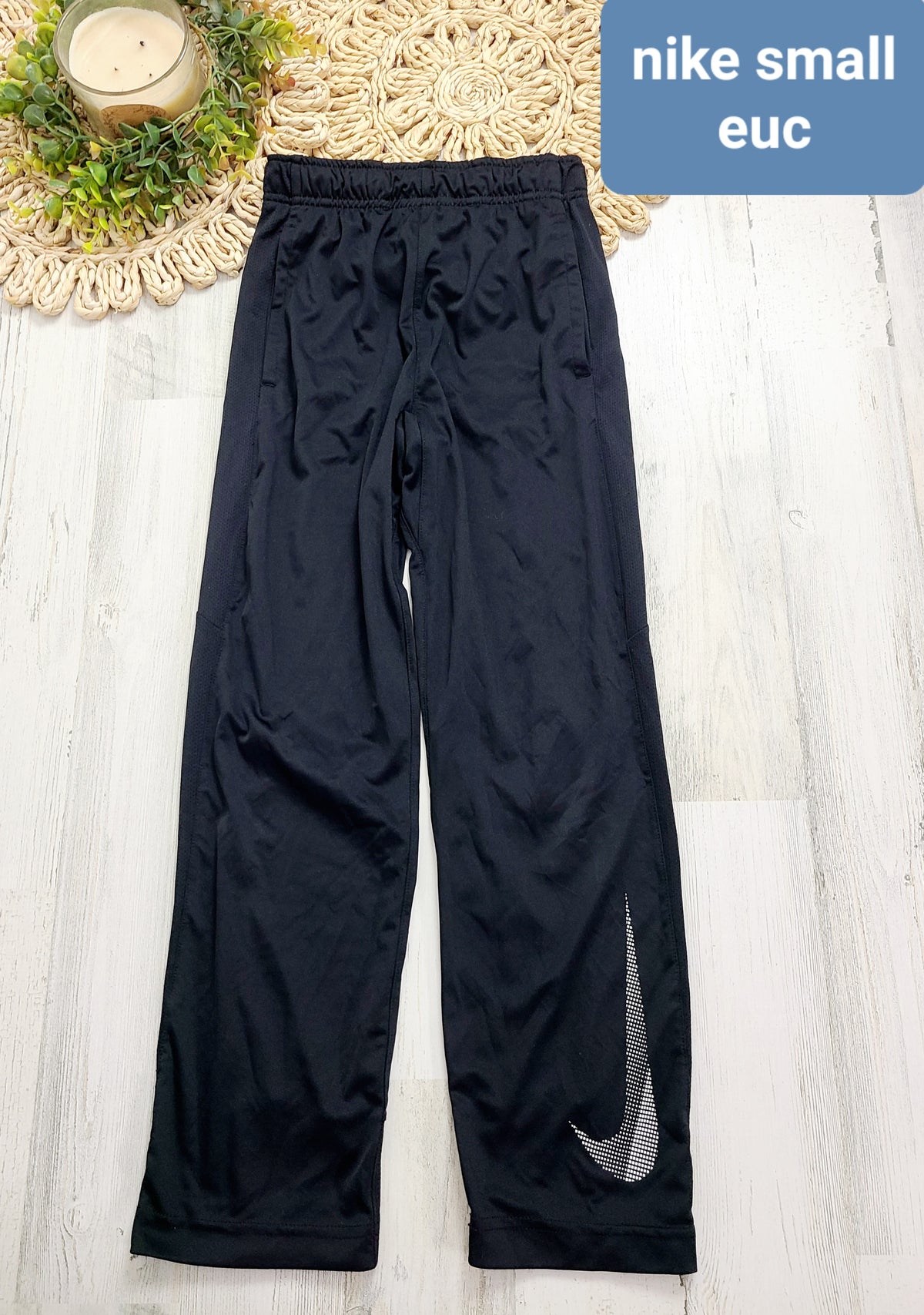 7/8y nike black pants