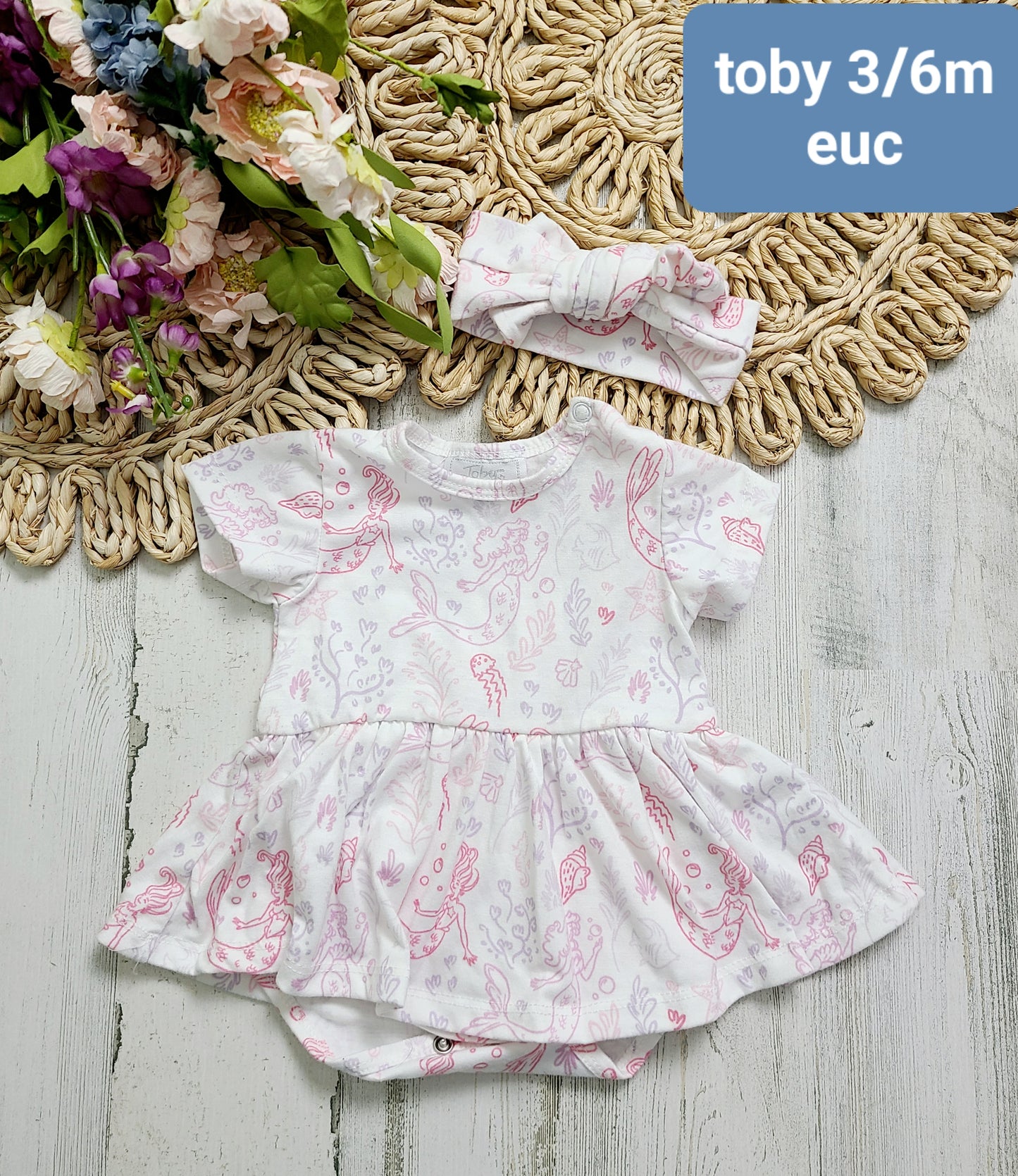mermaid toby girls outfit