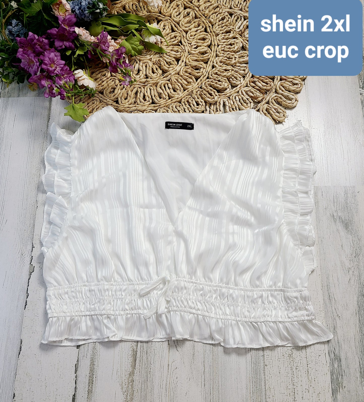 shein 2xl crop tank