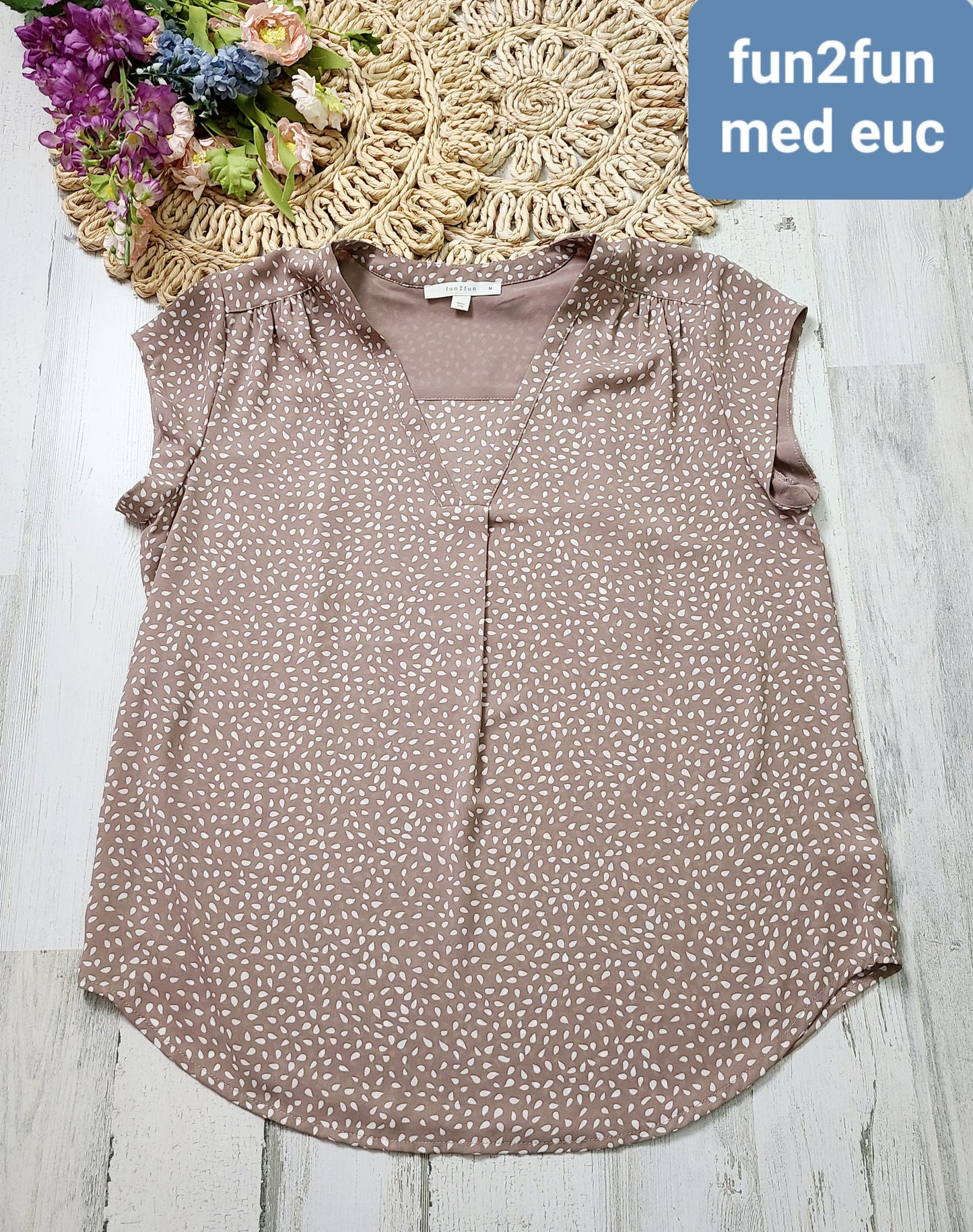 fun 2 tan blouse