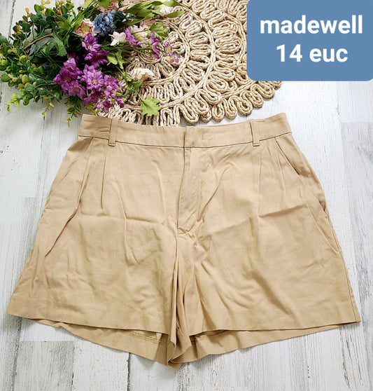 madewell khaki shorts