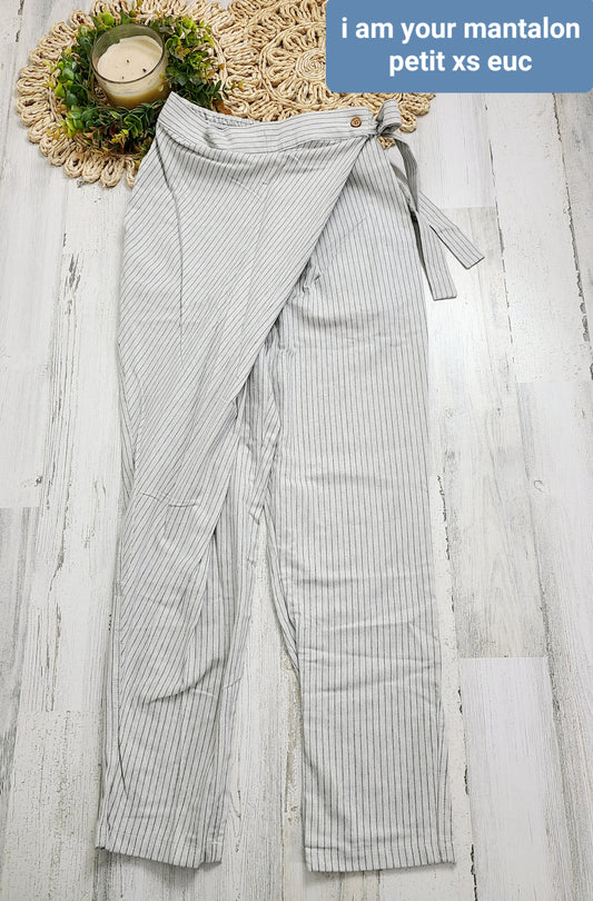 I am your mantalon light gray petite