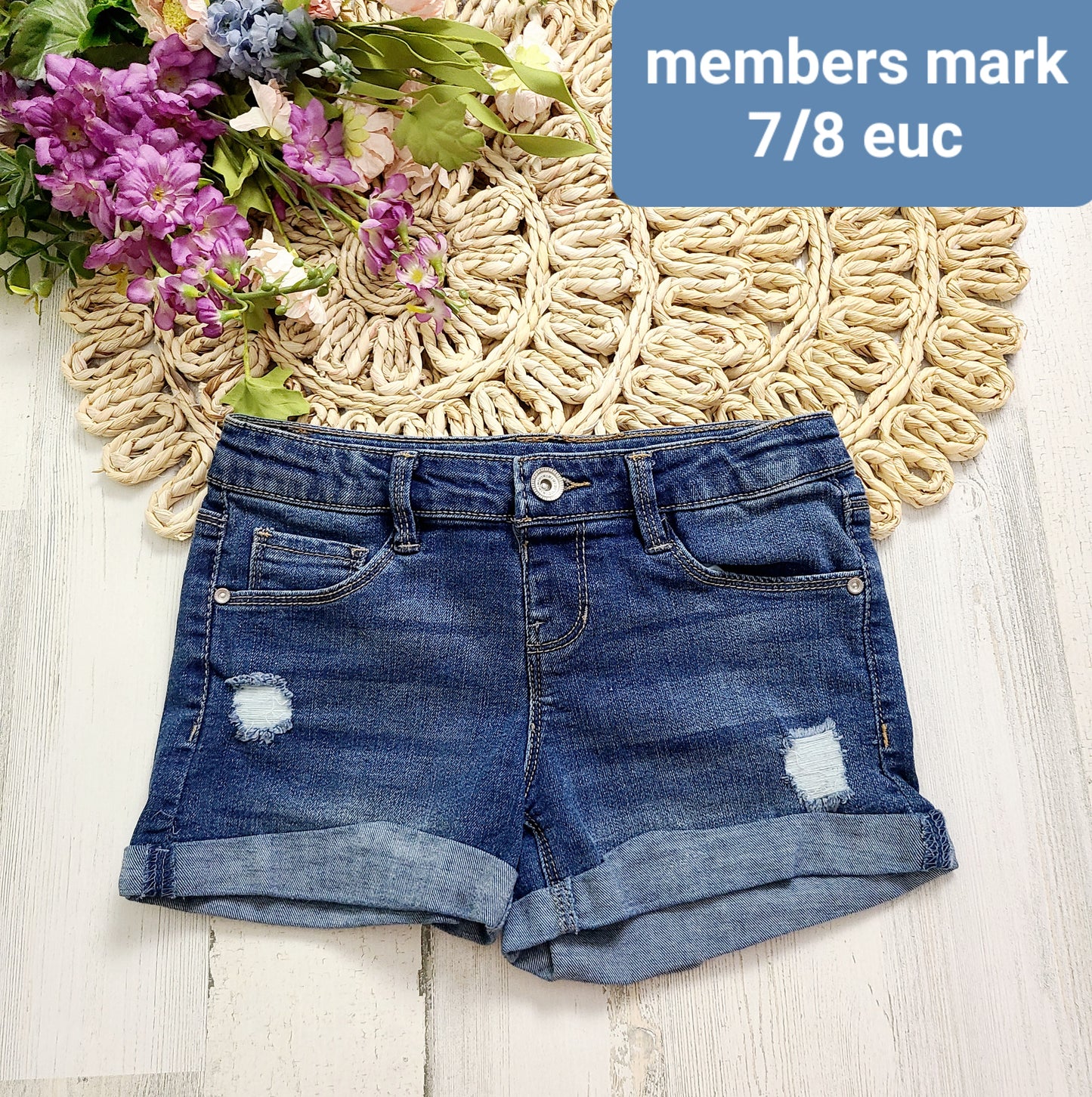members mark cuff shorts