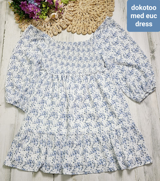 smocked dress dokotoo