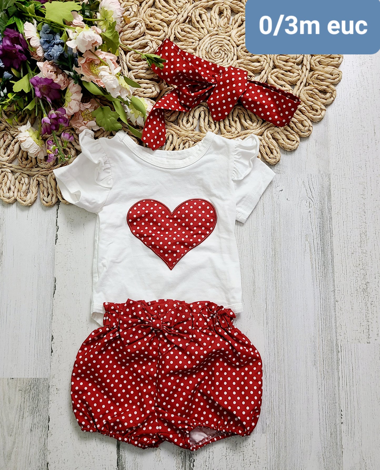 red dot heart