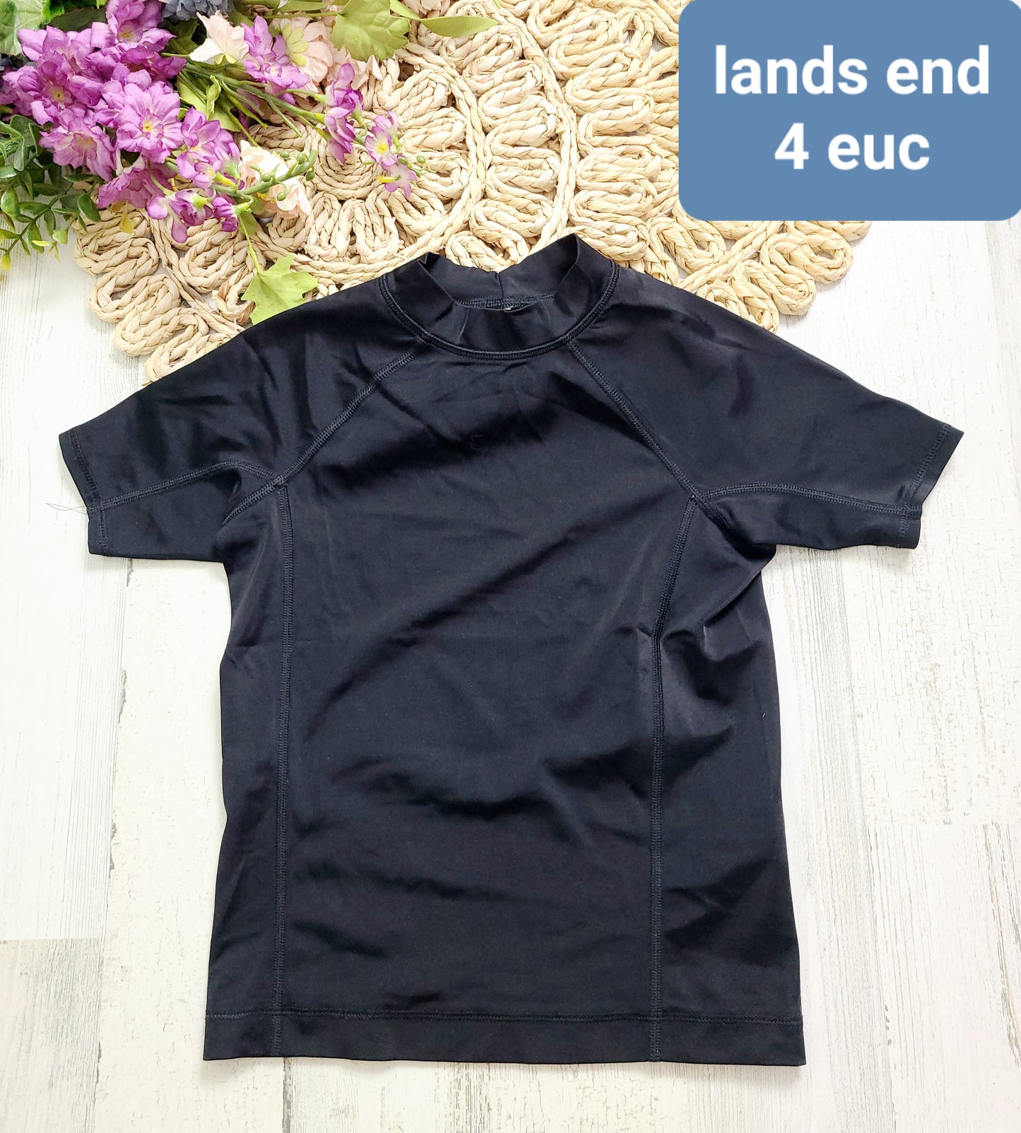 lands end black swim top