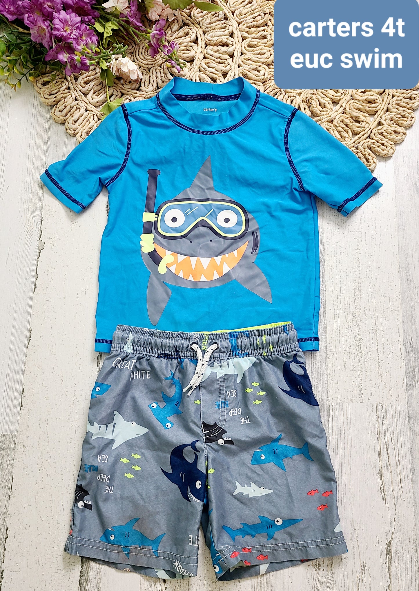 snorkle shark swim carters
