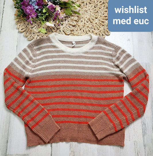 wishlist striped sweater