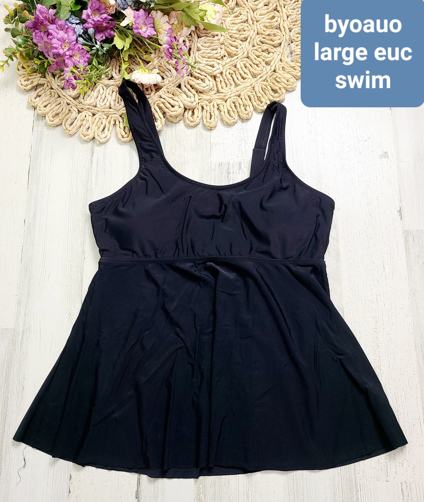 lyoauo black swim one piece