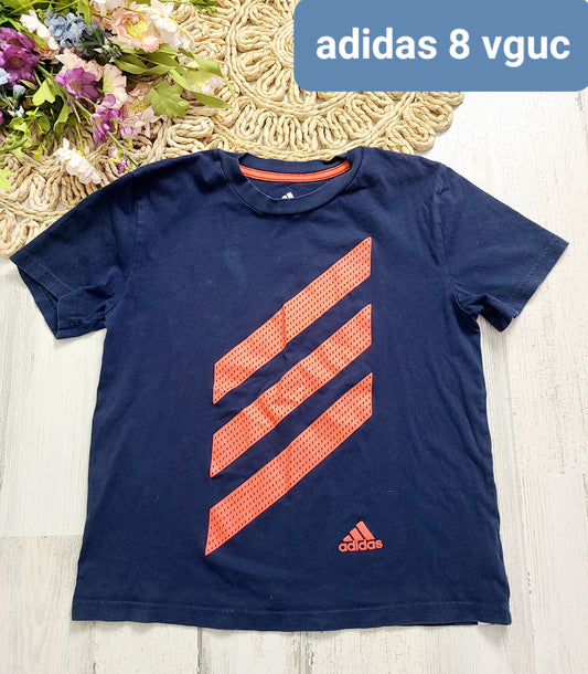 8y adidas tee