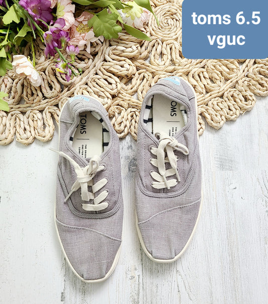 toms gray sneakers womens