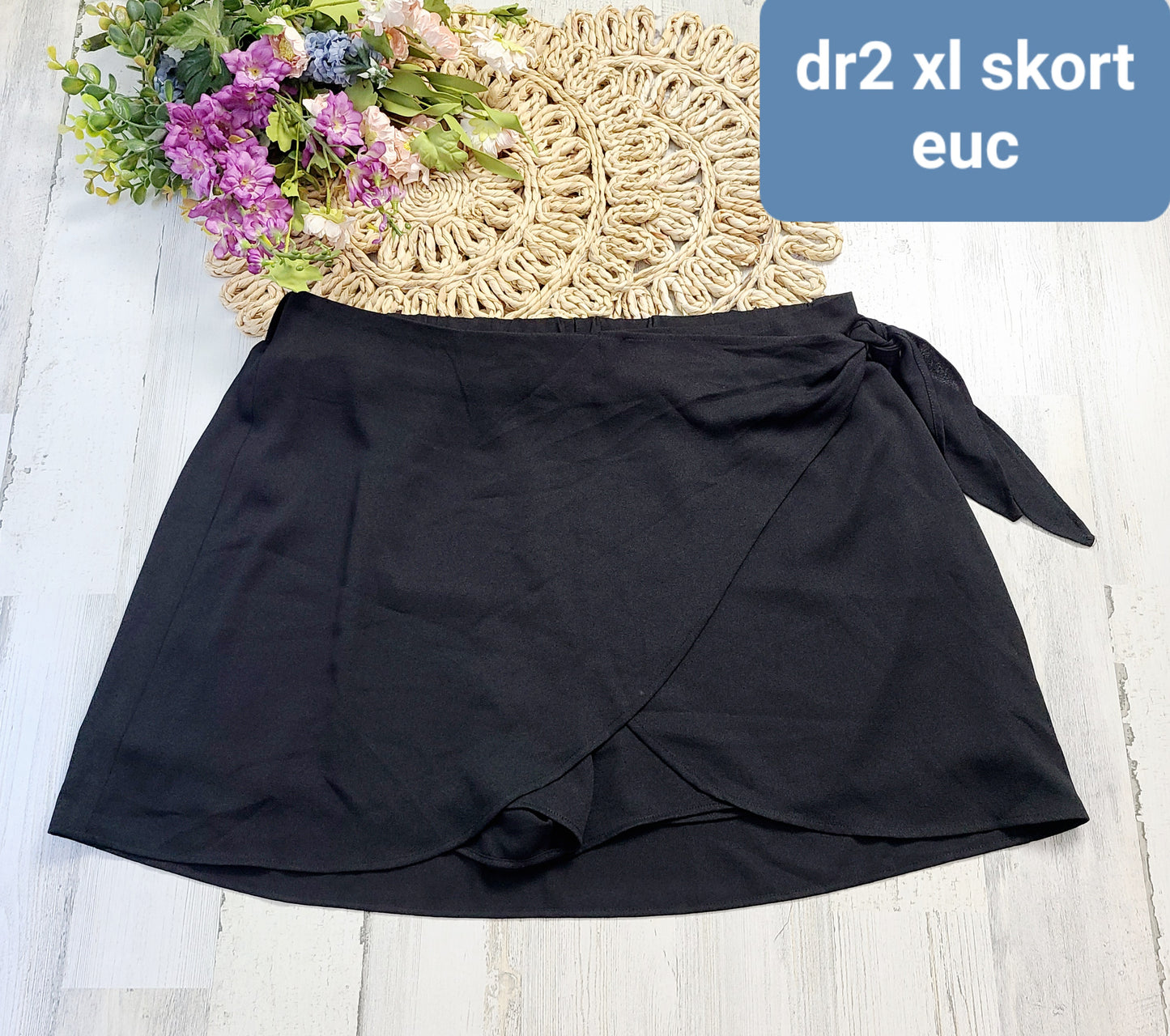 dr2 skort black