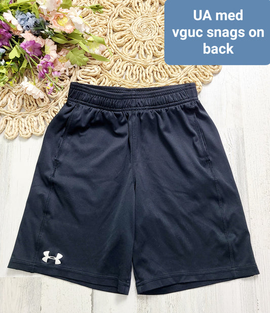 Black ua shorts boys