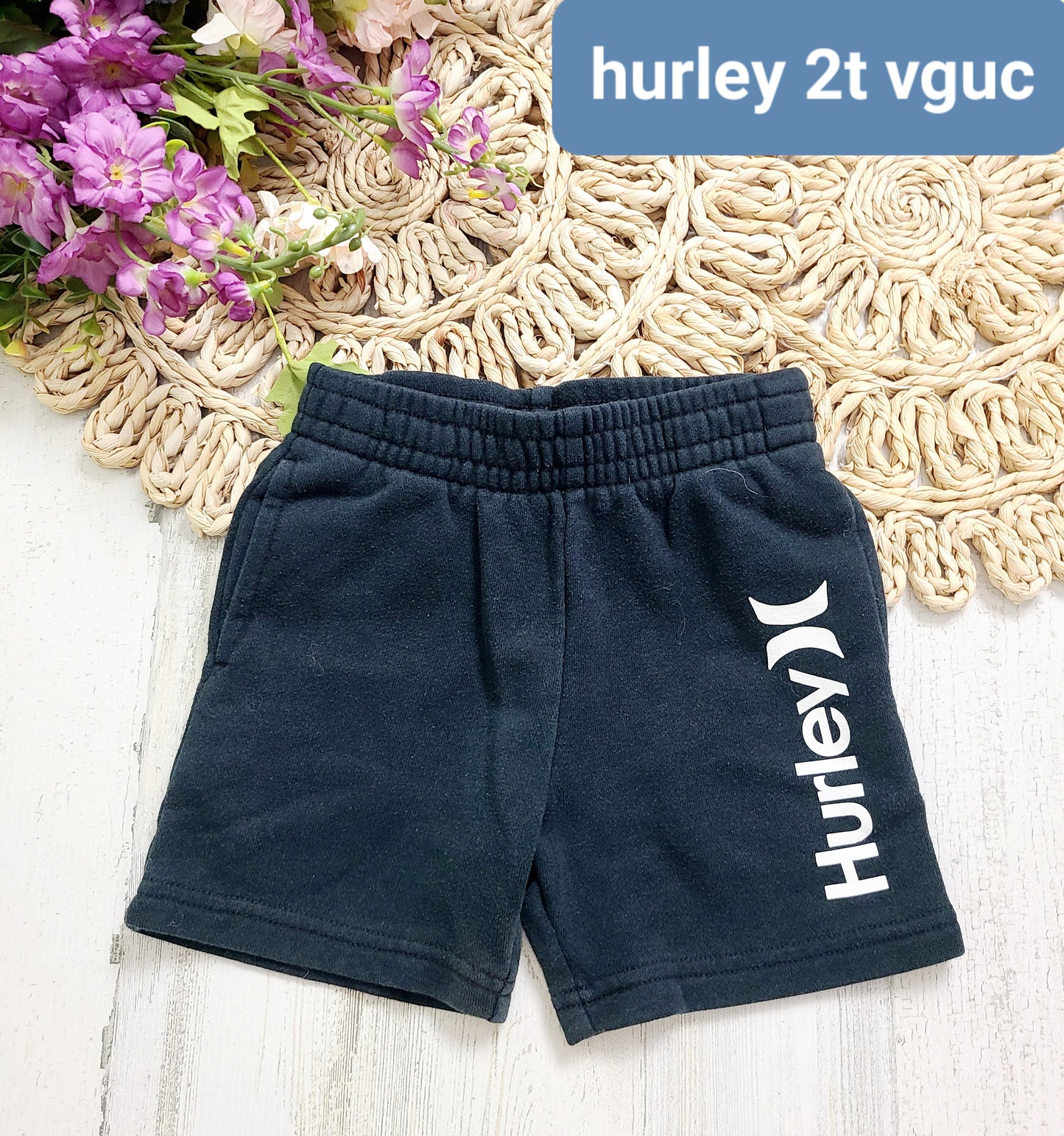 hurley boys shorts 2t