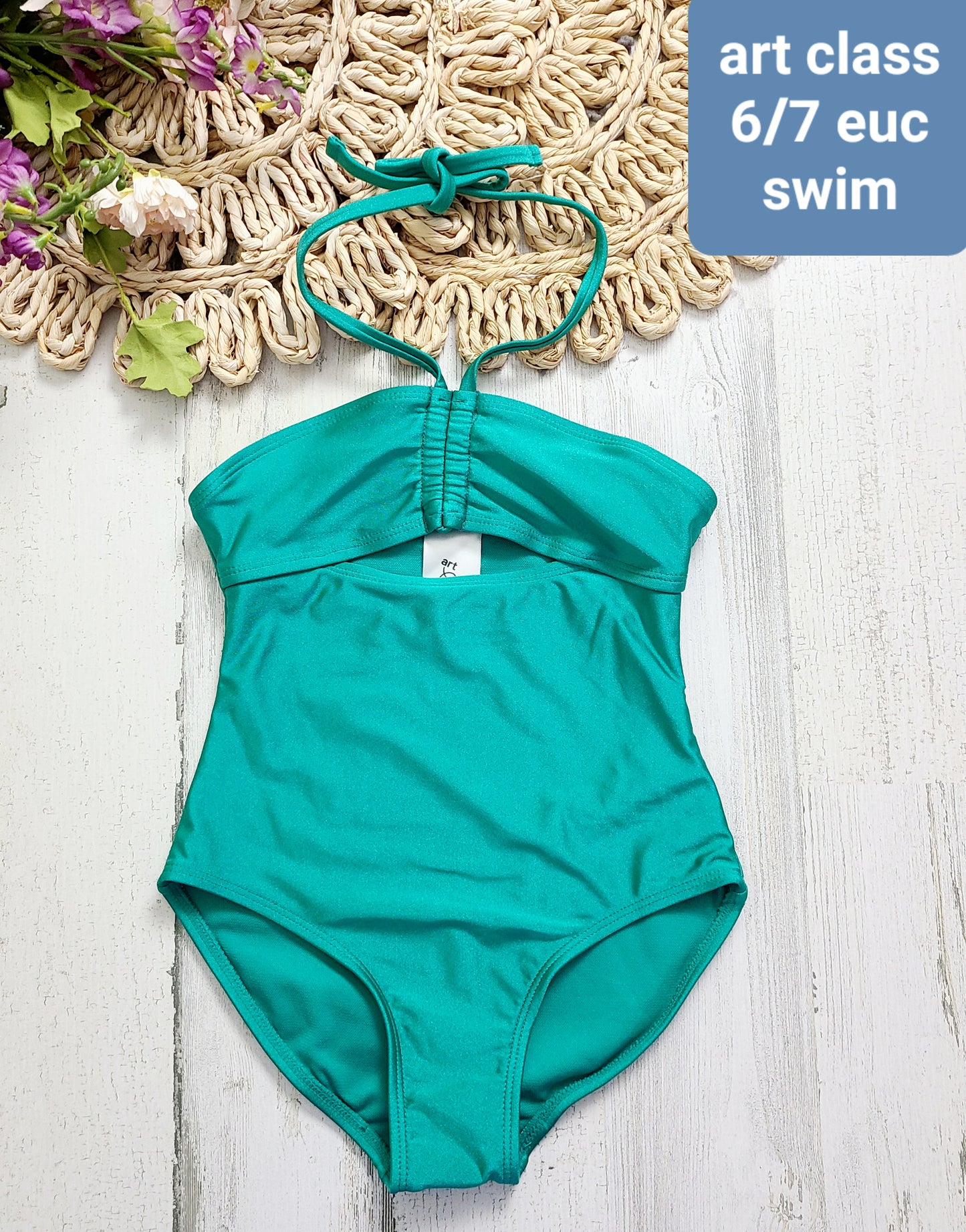green art class swim 6/7y