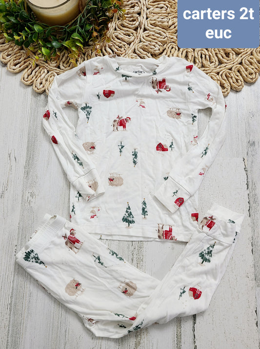 christmas sheep pj carters