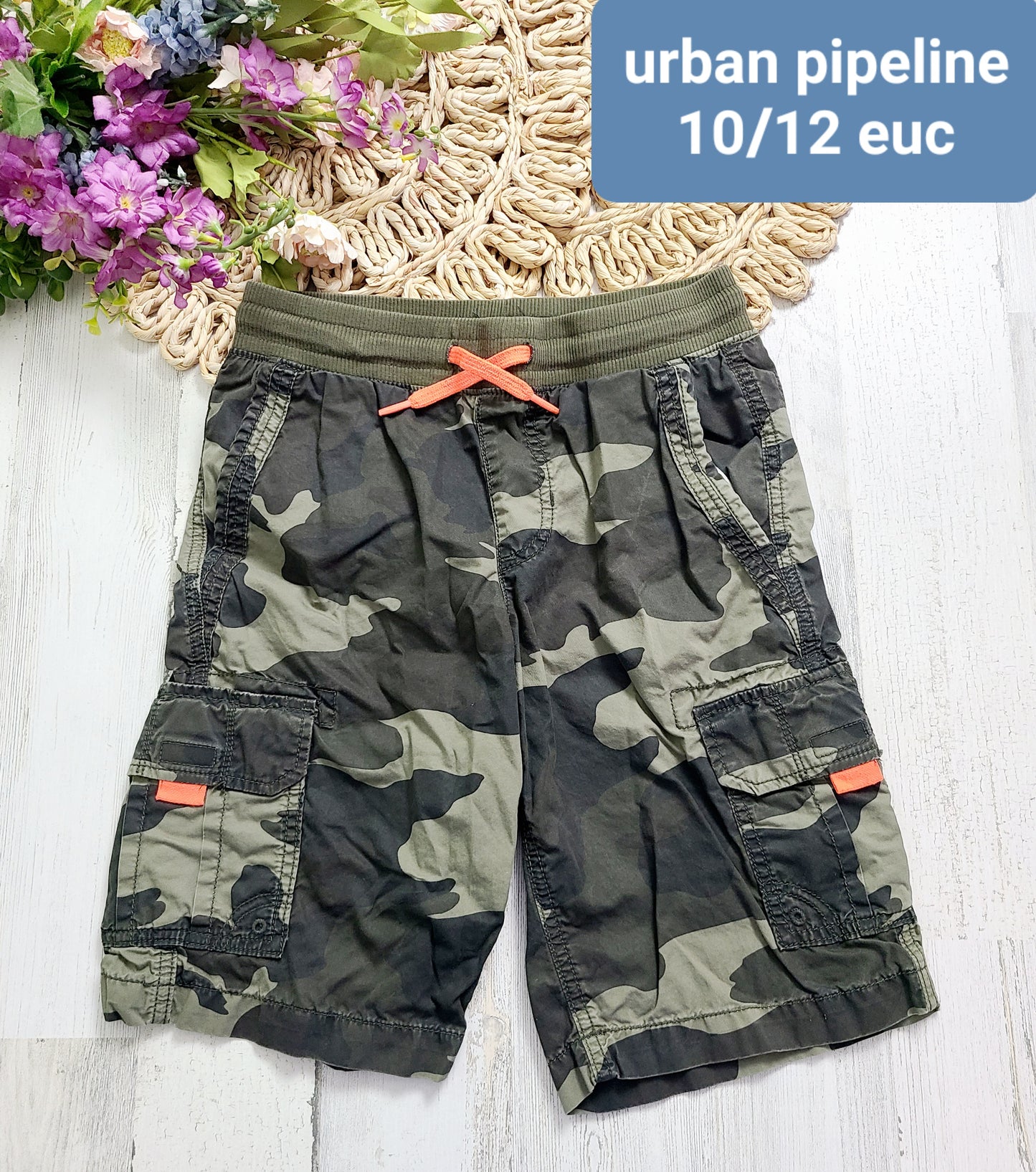 camo boys urban pipeline shorts