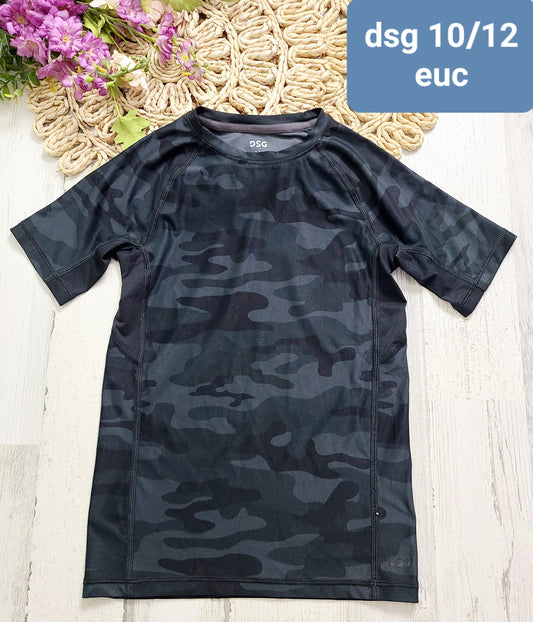 dsg dark camo boys shirt