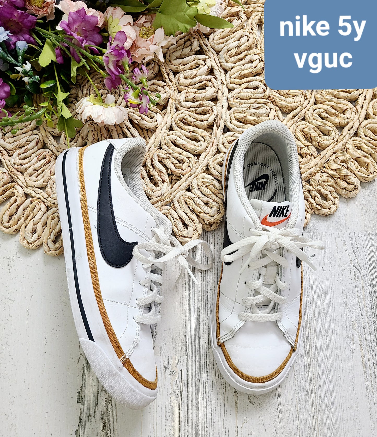 nike 5y court sneakers
