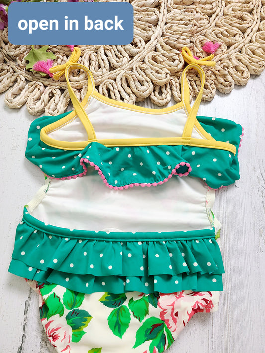 new matilda jane swim one piece open back