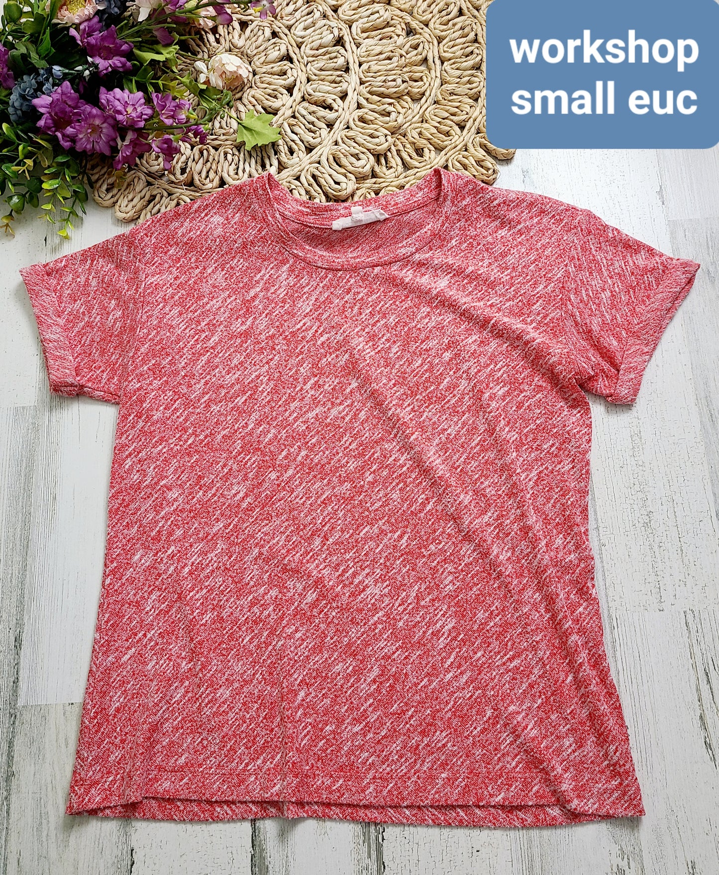 workshop heather tee