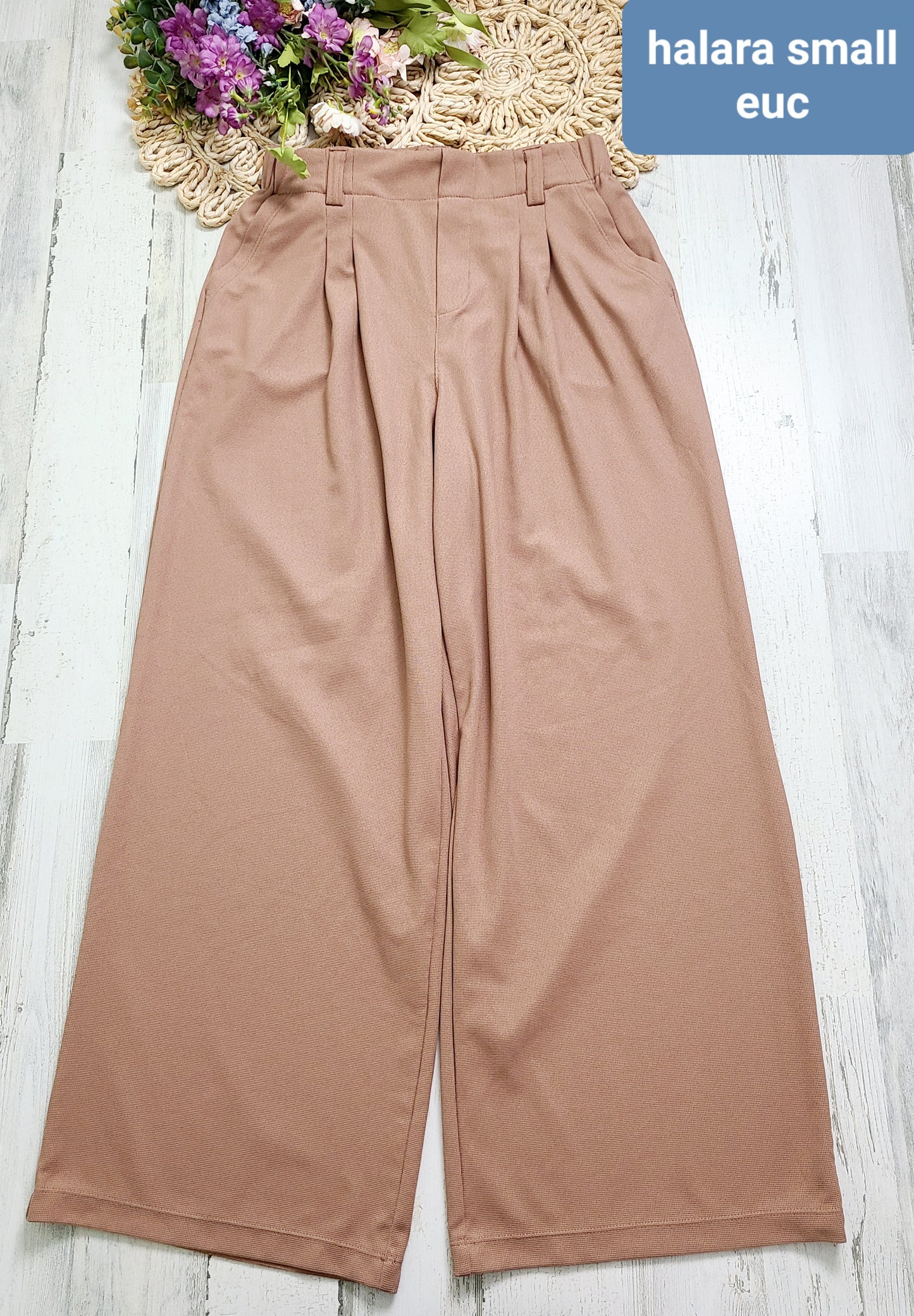 tan halara pants