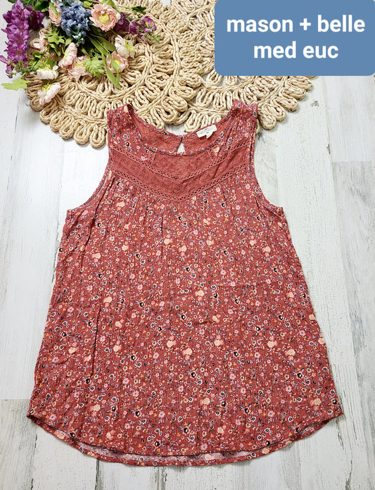 mason+belle rust floral