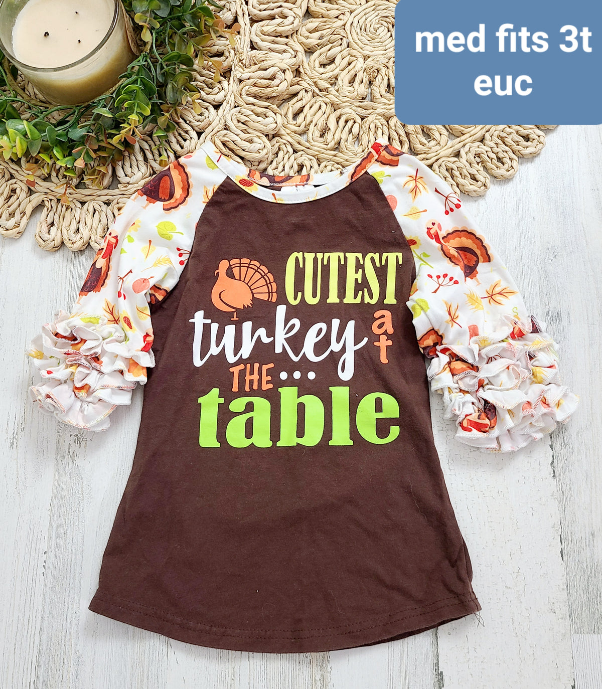 cutest turkey at the table