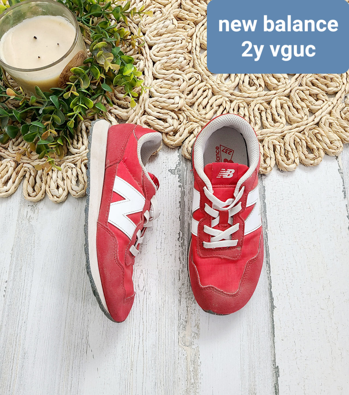 red new balance sneakers