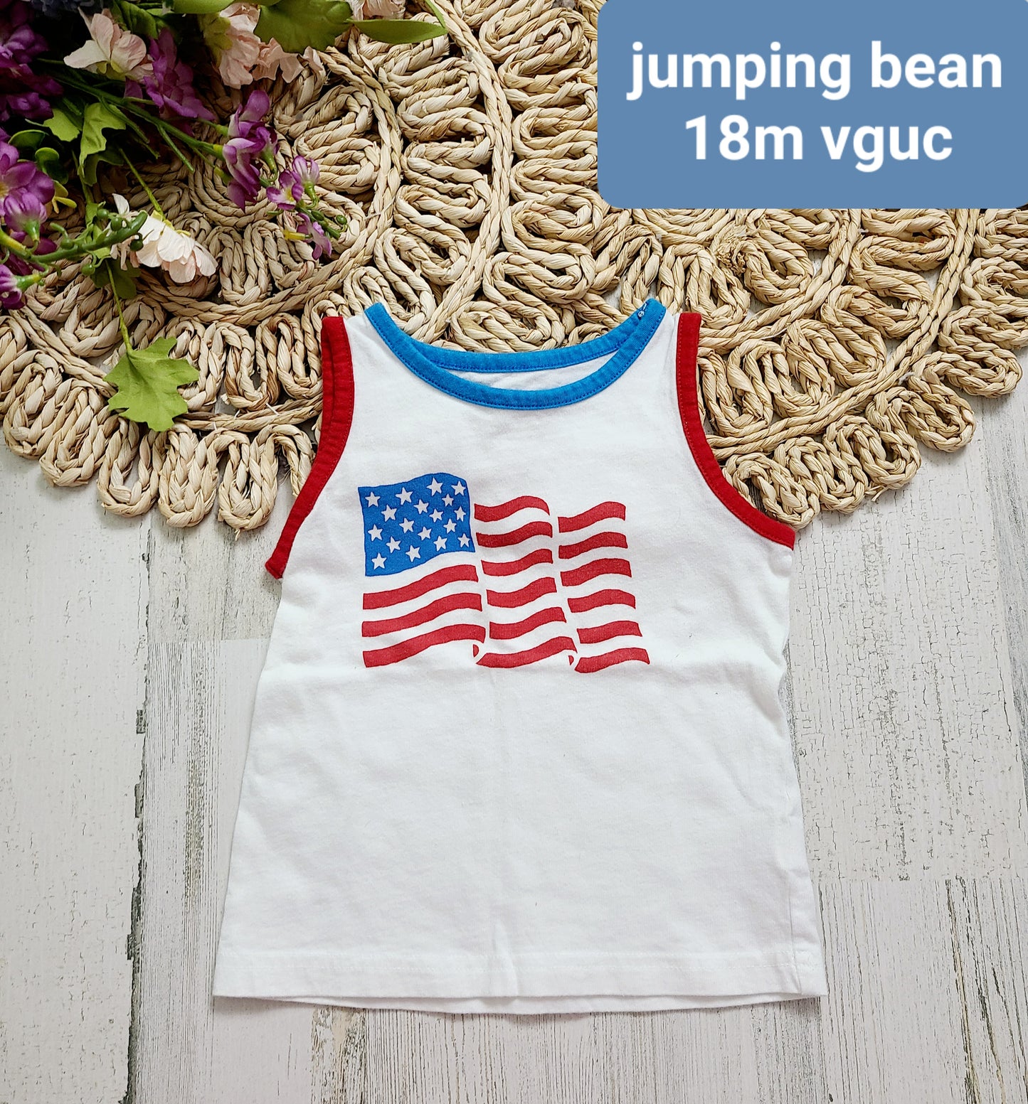 jumping bean flag tank