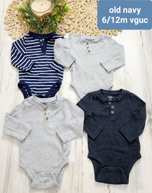 henley onesies baby boy old navy