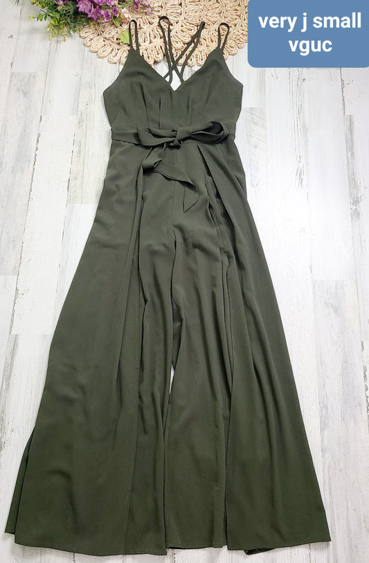 very j olive jumpsuit