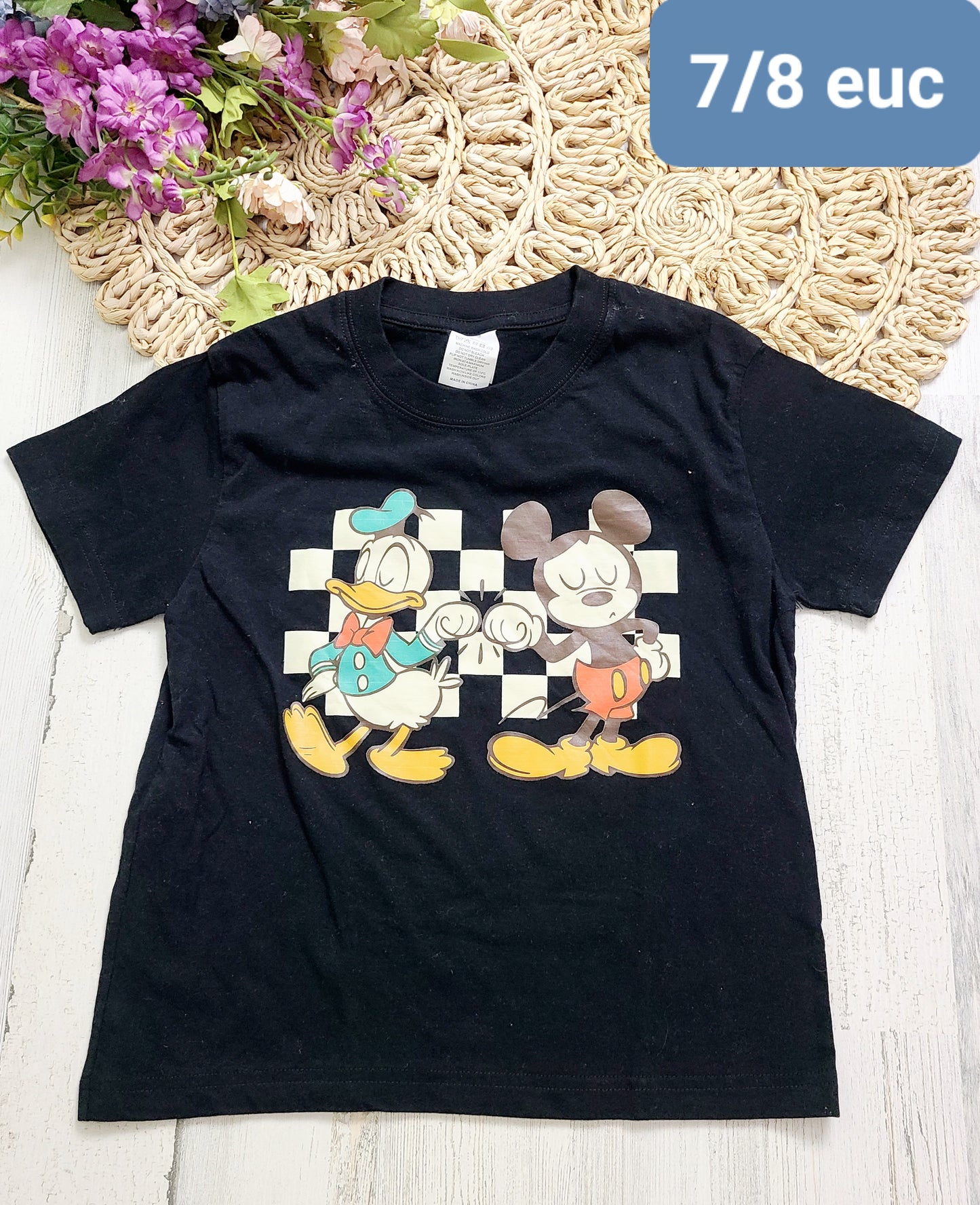 mickey and donald tee