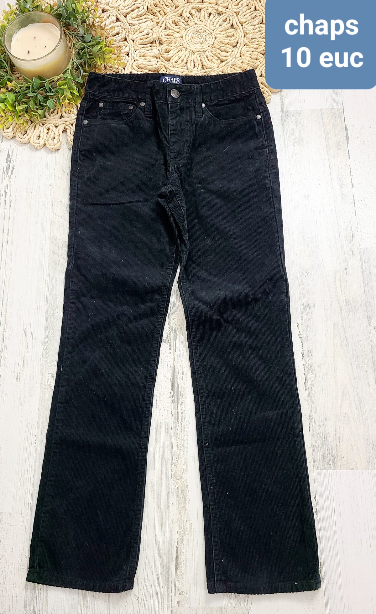 black gaps pants 10y