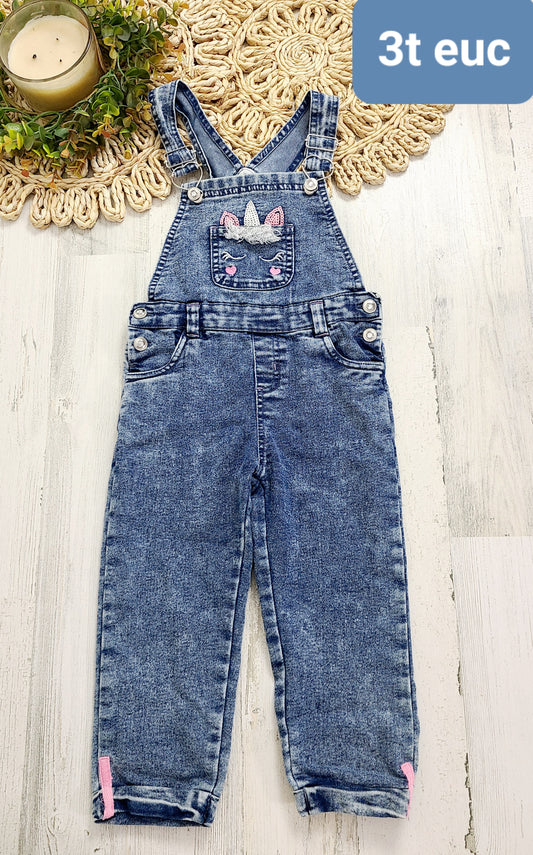 unicorn overalls girls