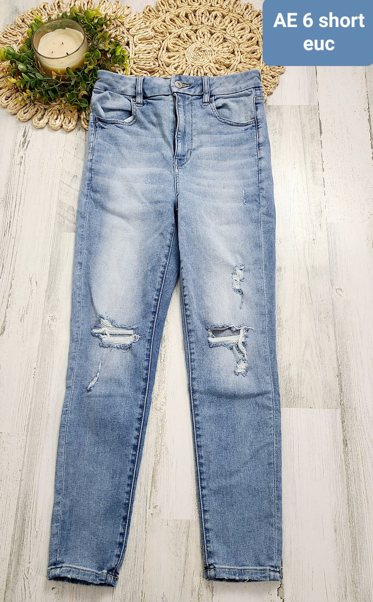 short sz 6 skinny ae