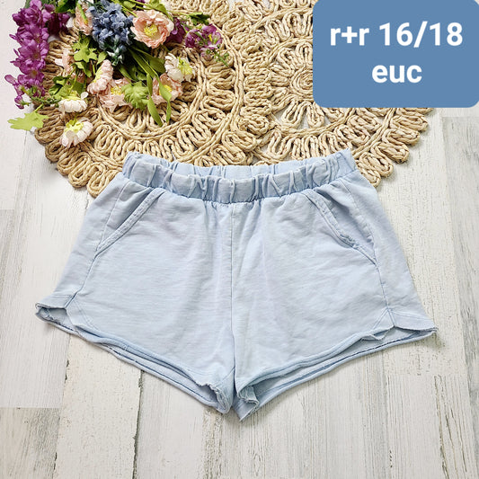 r+r blue shorts
