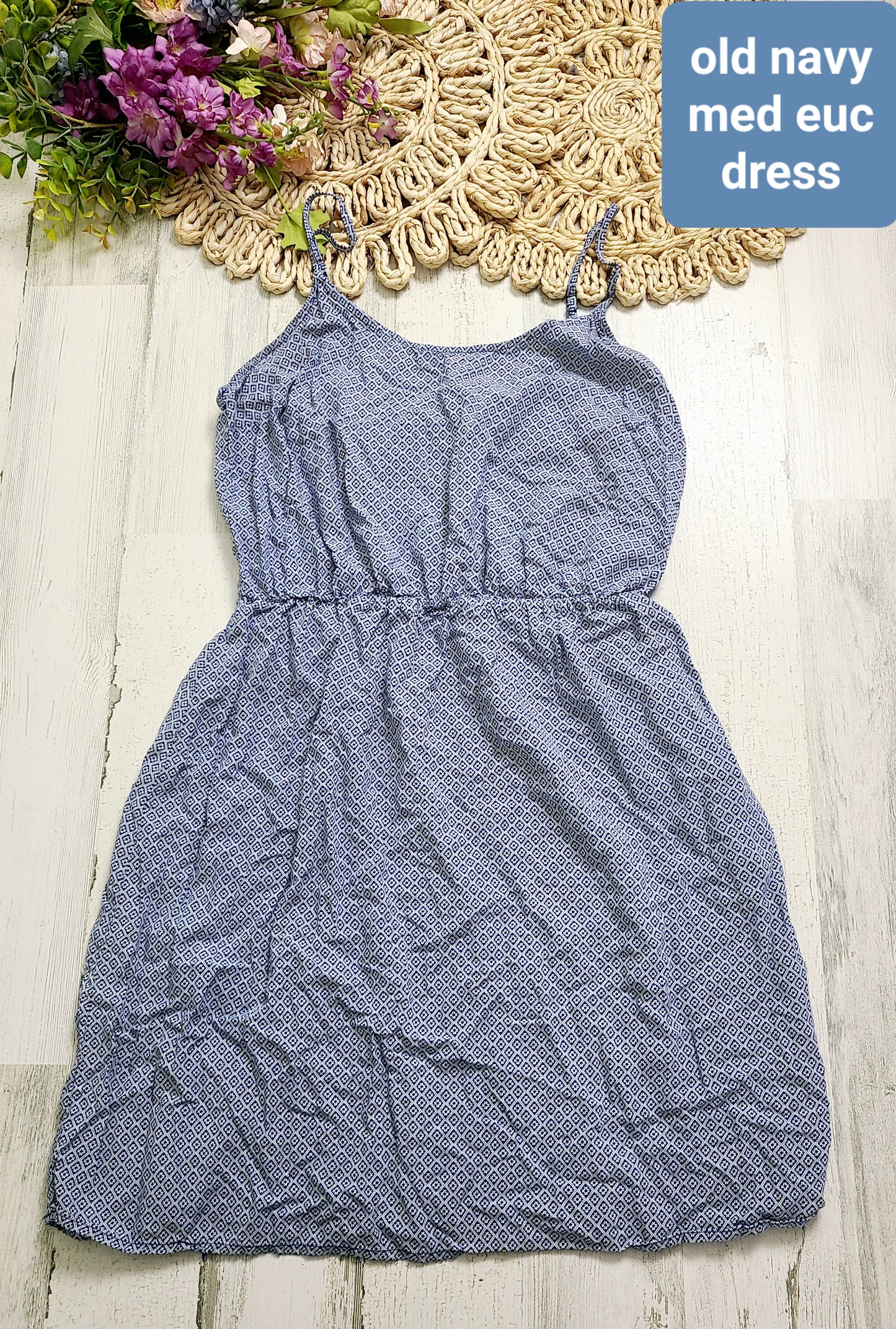 navy and white pattern old navy dress