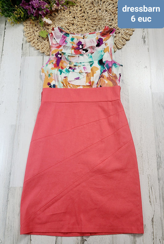 dressbarn fitted dress