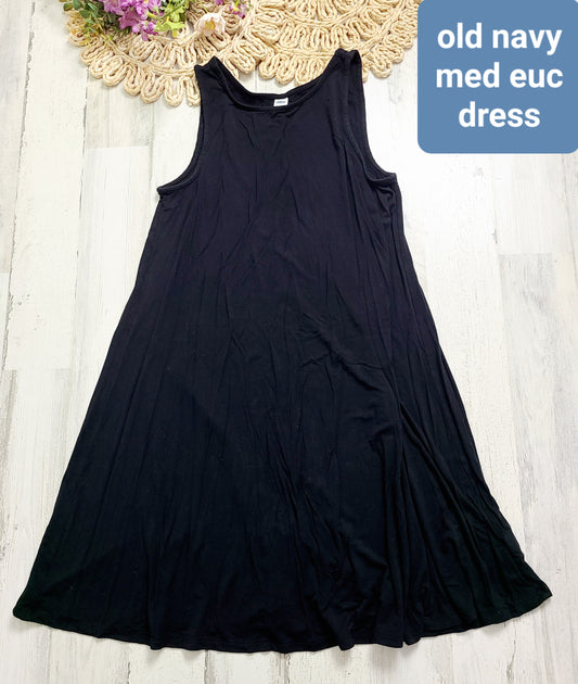 black swing dress old navy