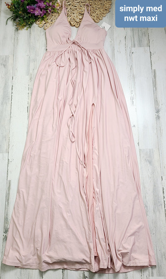 new simply dress with slit